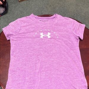 Under Armour Kids Lavender Tee